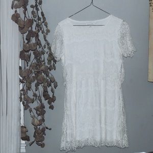 love riche’s white lace dress